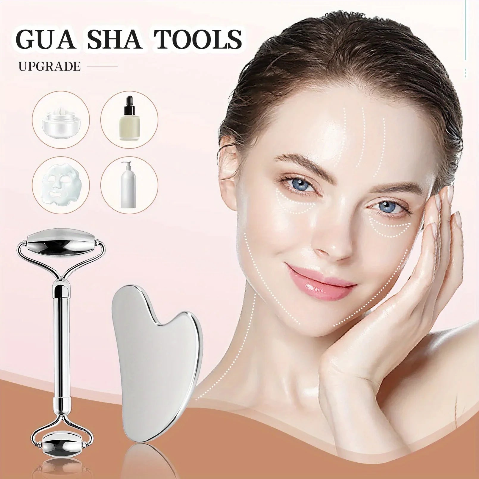 Chill & Glow Face Roller Set