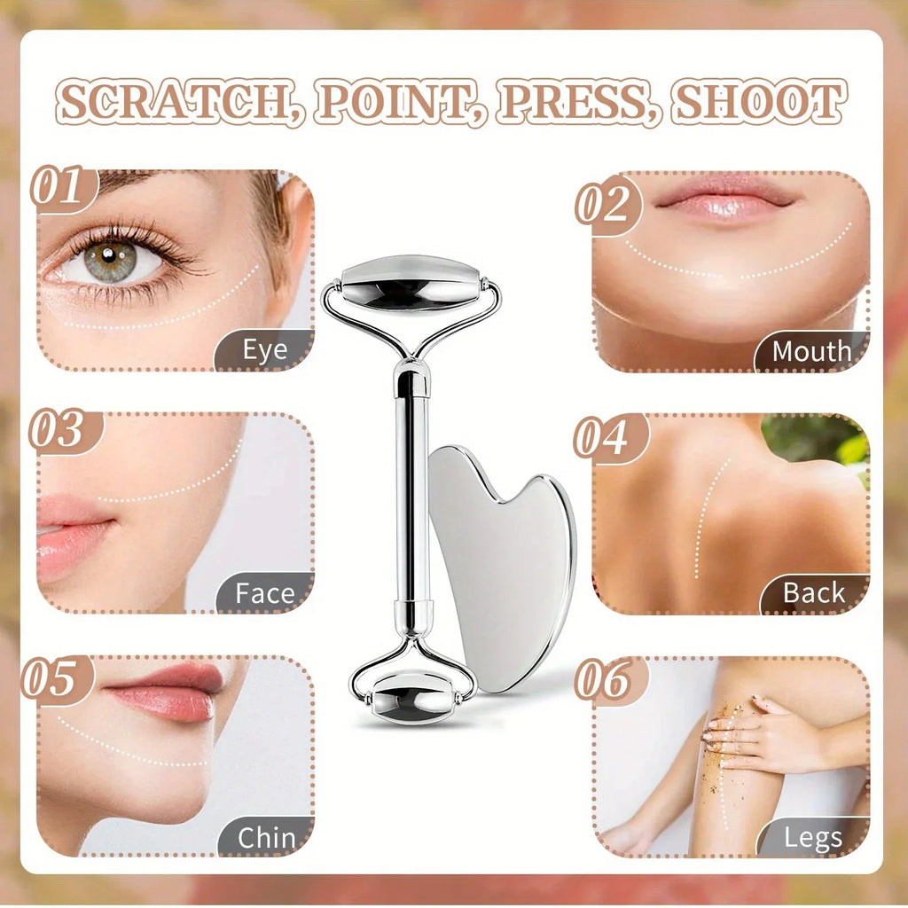 Chill & Glow Face Roller Set